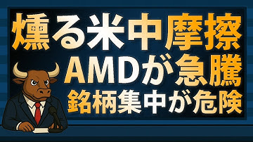AI相場の光と影──AMD急騰の裏で進む“銘柄集中”と米中摩擦の不安【2025/11/12】