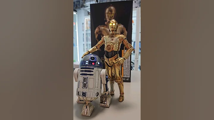 Hot Toys R2D2 And C3PO. Star Wars Collection. #starwars #hottoys #actionfigures