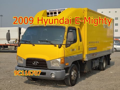 2009 Hyundai E-Mighty used car inspection for export(9C116707),carwara,카와라 마이티 수출