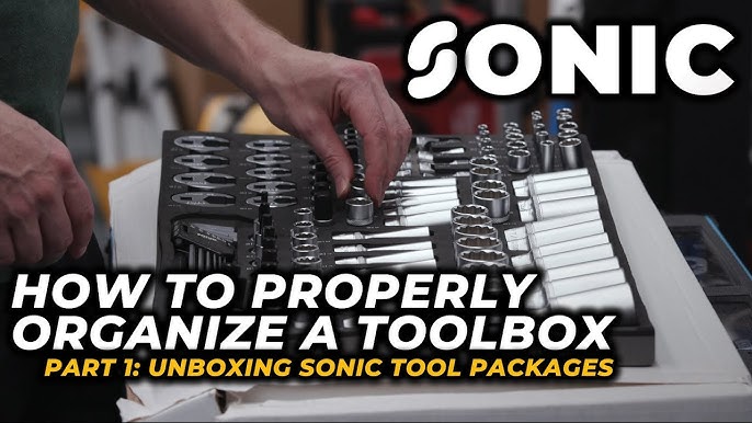 Sonic Tools & Tool Grid Kit, Tool Organization
