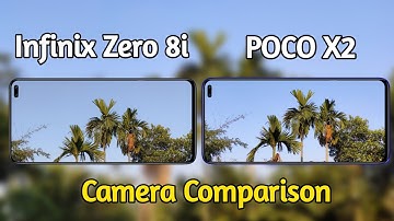 Infinix Zero 8i VS POCO X2 Camera Comparison