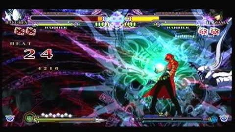 BBCS:EX Hazama combo