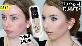 CATRICE ALL MATT PLUS Foundation & Concealer {First Impression Review &  Demo} 15 DAYS OF FOUNDATION - YouTube