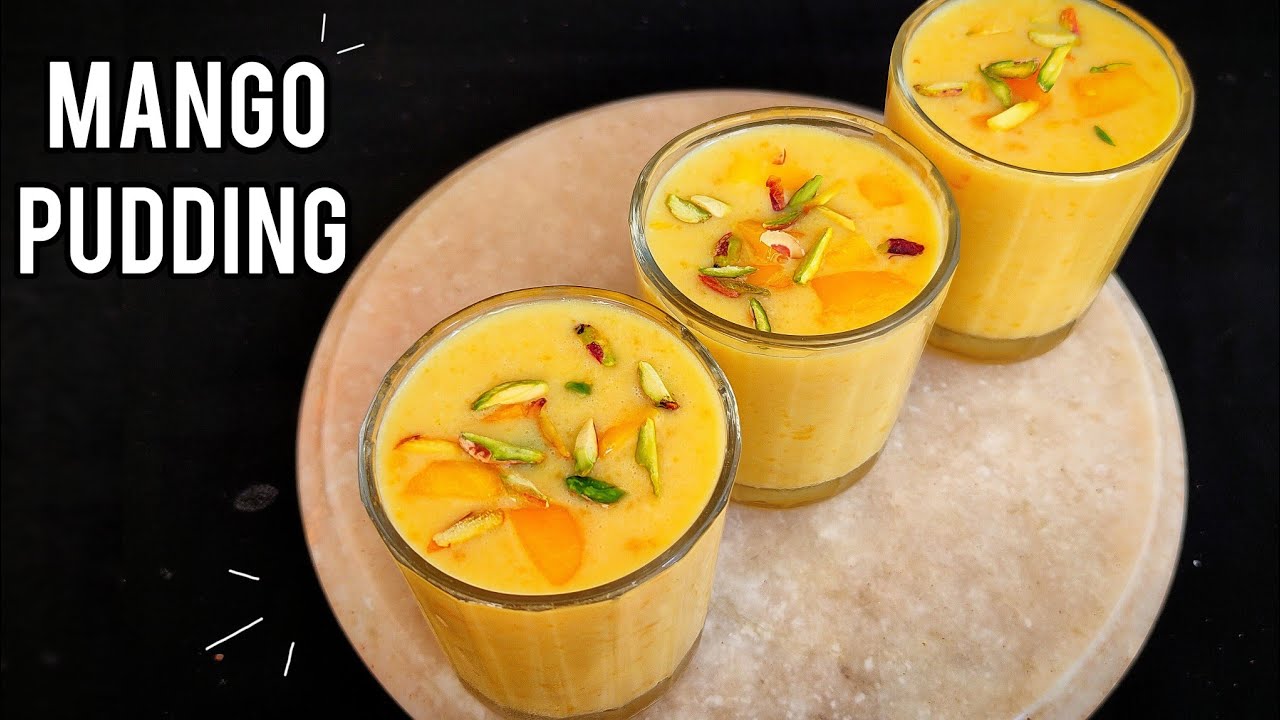 Mango Custard Recipe/ मैंगो कस्टर्ड/Mango Custard Dessert In 10 Minutes/Mango Delights/Mango Pudding