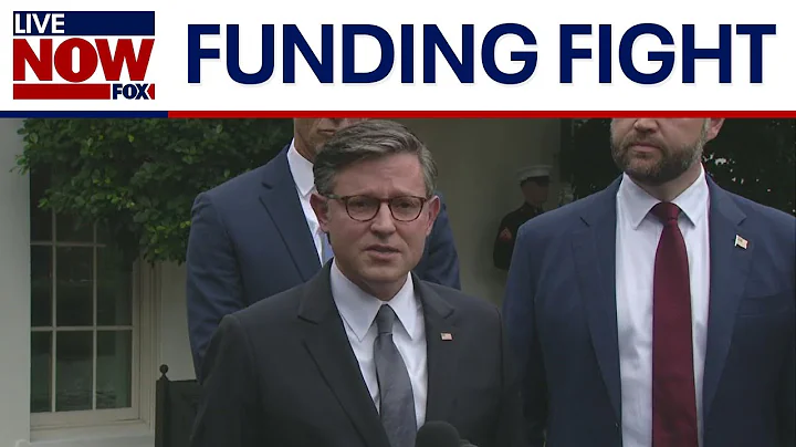 Speaker Johnson calls out Democrats as government shutdown looms