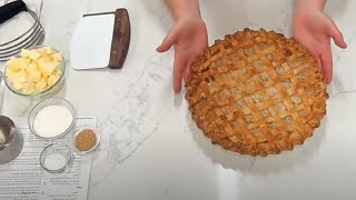 Gingered Apple Cream Pie - King Arthur Virtual Baking Class