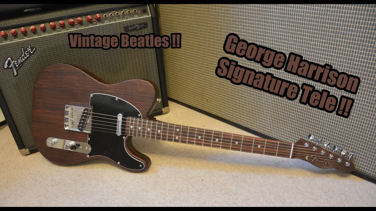 Fender George Harrison Signature Rosewood Telecaster || DEMO ||