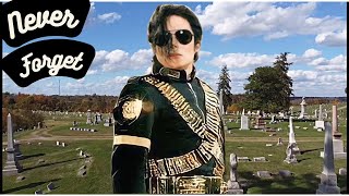 The Gravesite And Final ￼Resting Place Of Michael Jackson Cenotaph  #michaeljackson