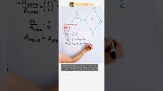 Find AC in a Rhombus Using Triangle Ratios #Math #Rhombus #AreaOfARhombus