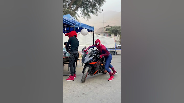 Se llevan mi Moto 😭 #bike #spiderman #conejo