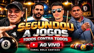 🎱JOGOS RASGADOS🎱 SEGUNDOU BAR DOS AMIGOS 💥14/09 #live #aovivo #sinuca