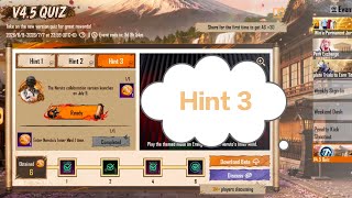 Pubg Mobile Quiz V 4.5 Answer hint 3.             Fun puzzle game quiz  screenshot 4
