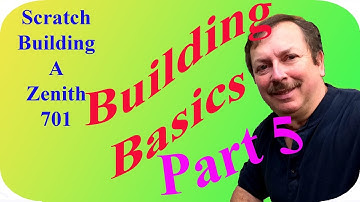 Building a Zenith 701 Experimental Airplane,Building Basics Part 5