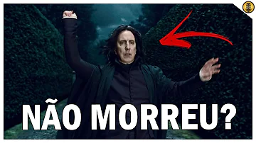 Como Severo Snape morreu?