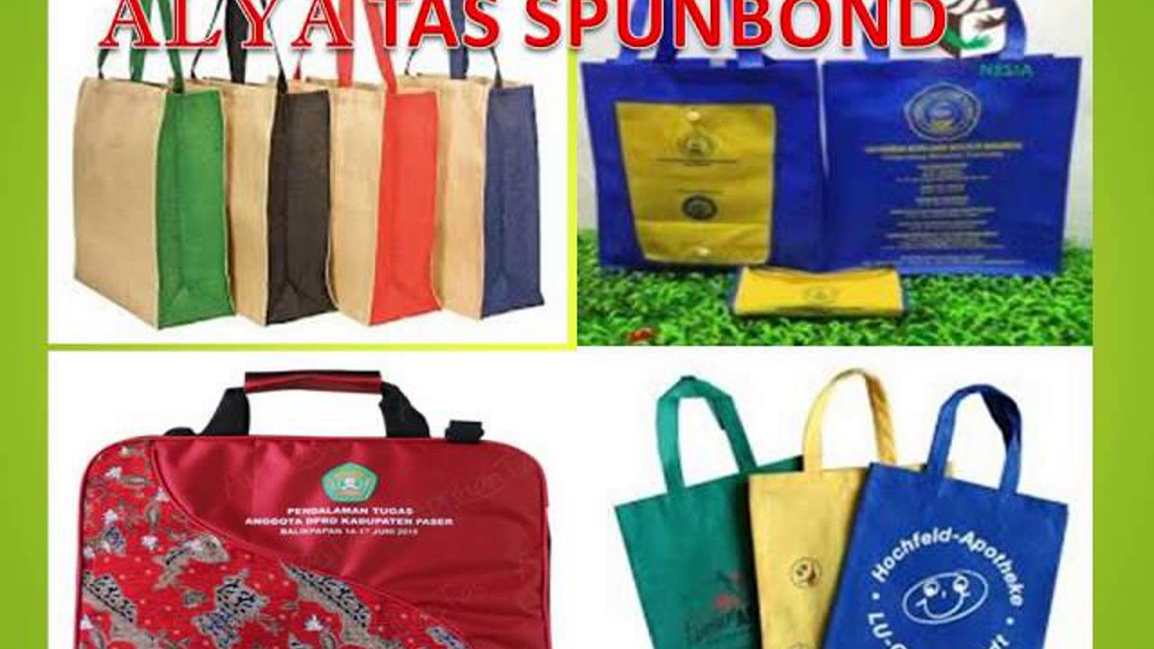 Tas Spunbond Untuk Promosi I Seminar I Souvenir - YouTube