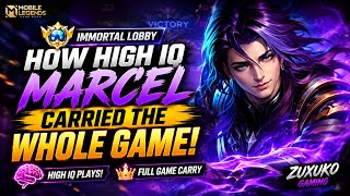 🔥 How High IQ Marcel Carried the Whole Game! 🧠🔥 | Immortal Lobby Gameplay | @Zuxukogaming |