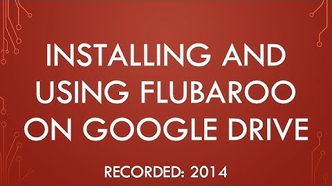 Installing and Using Flubaroo on Google Drive (Newer Google Spreadsheets)