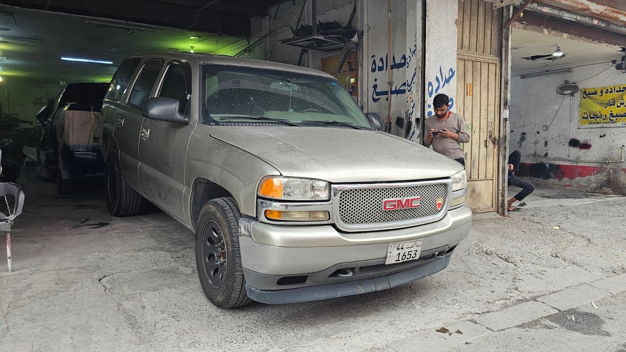 #مشروع_تجديد #2 تجديد صبغت جمس يوكن GMC Yukon Paint