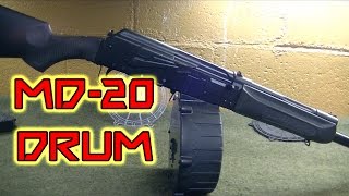 Saiga 12 MD Arms 20 Round Drum Magazine Fitting