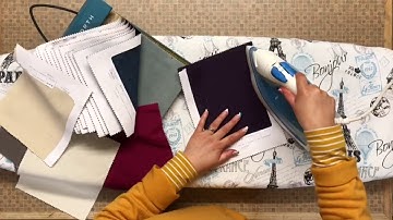 How to remove paper from fabric sample books