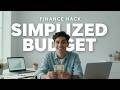 simplified budgeting method