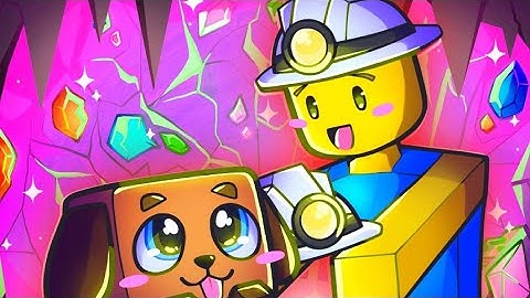 THE FIRST UPDATE *CRYSTAL AREA* AND GEMS CHEST IN MINING SIMULATOR 2