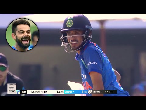 Yuzi Chahal Batting | Chahal hitting fours &amp; Boundaries