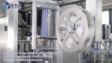 Double Head Shrink Sleeve Labeling  Machine