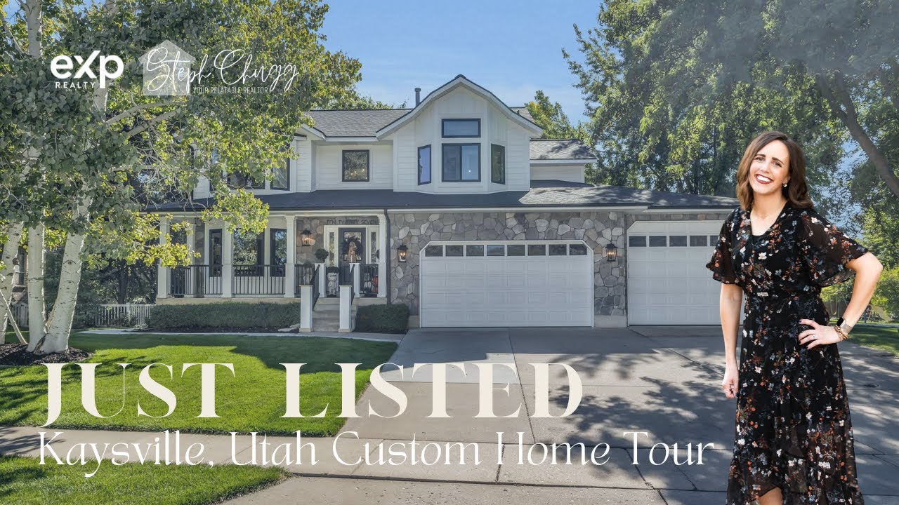 **Stunning Custom Home FOR SALE in Kaysville, Utah** YouTube