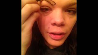 Ericka Camacho eyebrow tutorial