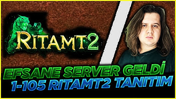 MERAKLA BEKLENEN ORTA EMEK SERVER ! 1-105 RİTAMT2 DETAYLI TANITIM #metin2 #metin2pvp #ritamt2