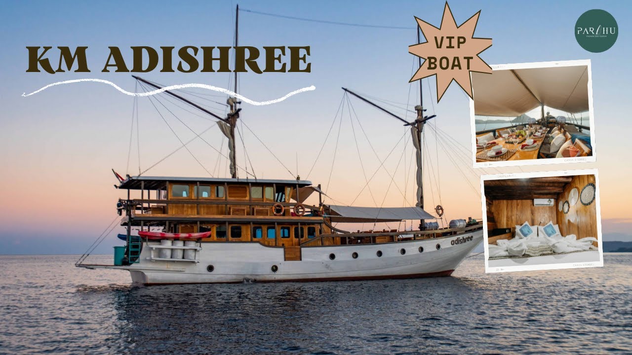 Sewa Kapal Phinisi Adishree Liveaboard, Labuan Bajo