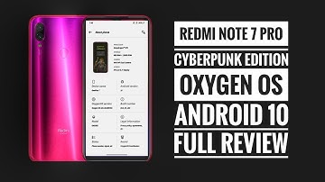 Oxygen OS Cyberpunk Edition For Redmi Note 7 Pro
