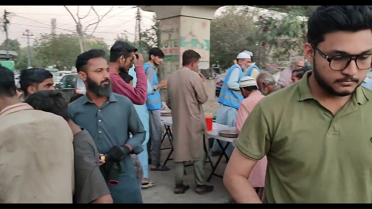 13 رمضان ا لمبارک. مزار شریف  حافظ جی  کی جانب سے  نیو کراچی 15 روذہ افطار کا تیرھواں دن2026۔3-3