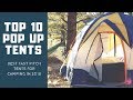 The Best Pop Up Tents for Camping [Fast Pitch Tents]