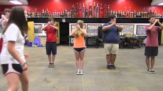 EHS Marching Basics: Dress Left