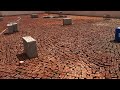 Brick bat coba on slab part 1