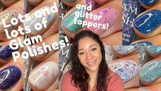 Glam Polish | Classic Cartoons, Element of Fun, Bring on the Bling | Live Swatches