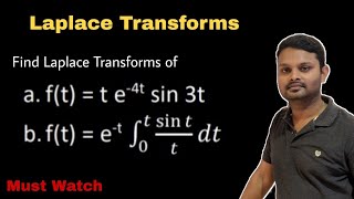7. Laplace Transforms | Concept and Problem#1 | Most Important