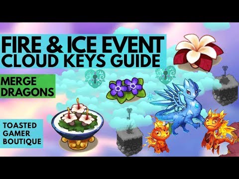 Merge Dragons Fire And Ice Event Cloud Keys Guide Part 1 of 2 • Tips ...