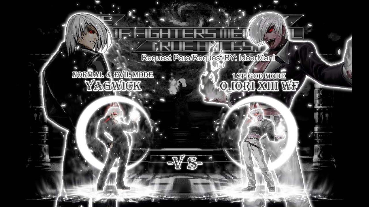 [KOF True Ancestor] Yagwick (Normal & Evil Mode) vs Orochi Iori XIII WF ...