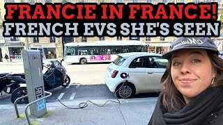 Francie Finds EVs in France! Curbside Charging And Growing Adoption