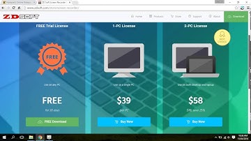 how to get the ZDsoft screen recorder full free