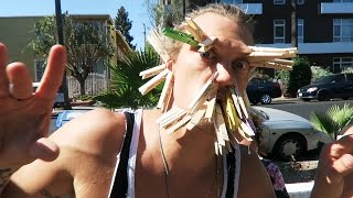 The Clothespin Face Off Challenge! - Dudesons Summer of Challenges