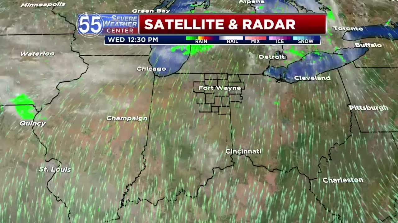 Scattered showers, isolated storms Thursday - YouTube
