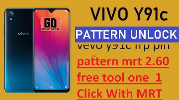 Vivo Y91C 1908 Remove patterm Pin Lock Via MRT 2.60