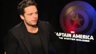 Captain America: The Winter Soldier: Sebastian Stan "Bucky Barnes" Official Movie Interview