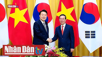Chủ tịch nước Võ Văn Thưởng hội đàm với Tổng thống Hàn Quốc Yoon Suk Yeol