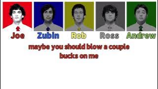 Tally Hall-The Bidding  |  Color-Coded Lyrics