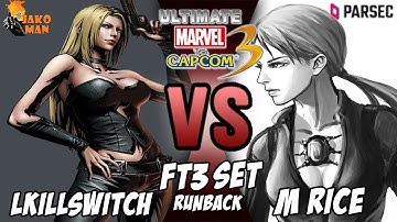 UMVC3 Parsec FT3 Set Runback -  lKillSwitch VS M Rice